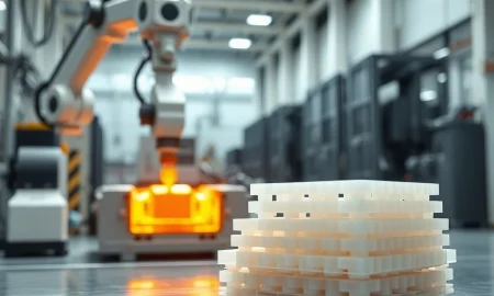 A modern plastic molding company facility showcasing advanced machinery producing high-quality prototype and high-volume plastic parts.