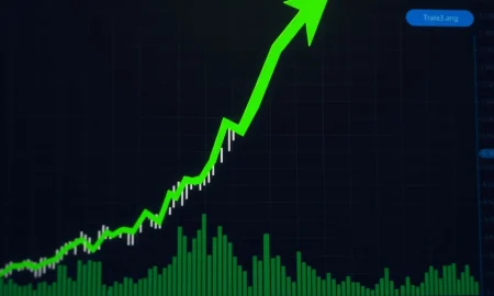 BANANA cryptocurrency dramatic price surge chart showing extreme volatility and trading patterns