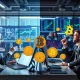 Bitcoin institutional accumulation strategy contrasting retail trading volatility in digital asset markets