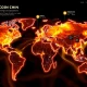 Global Bitcoin mining operations showing energy cost disparities and geopolitical influence on cryptocurrency markets
