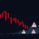 BONK token experiencing severe market decline with liquidity warning indicators