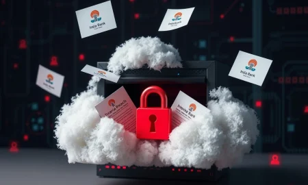 Indian bank data breach showing exposed financial documents from unsecured cloud storage