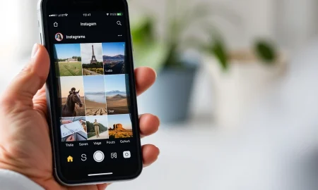 Instagram Picture-in-Picture feature showing Reels video playing in floating window during multitasking