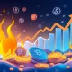 Meme coin presale investment opportunity showing token burning mechanism and massive ROI potential