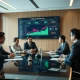 MFC Asset Management strategic board meeting discussing future growth and ESG initiatives