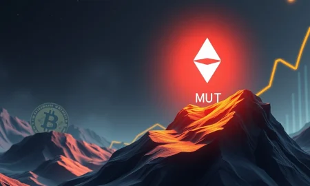 Visualizing Mutuum Finance's rise alongside Bitcoin and Ethereum, highlighting its potential as a top crypto to watch.