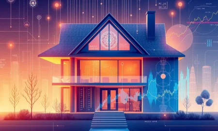 Opendoor stock analysis showing AI technology impacting real estate investments with market graphs