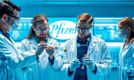 Pfizer's strategic move in the competitive obesity drug race showing pharmaceutical innovation