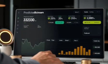 Polymarket rewards dashboard showing 4% annual returns for prediction market positions