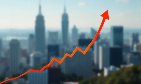 Visualizing the Russell 2000's potential to outperform the S&P 500, showing growth trajectories.