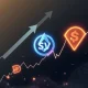 SSV cryptocurrency dramatic price surge and volatility analysis chart