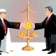 Analysis of politically tied crypto assets showing risk versus reward balance