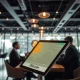 Corporate Bitcoin investments strategy meeting showing restaurant executives analyzing cryptocurrency market data