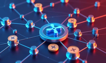 XRP supply concentration visualization showing centralized token distribution and institutional control mechanisms
