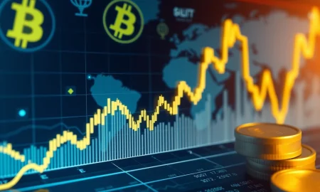 Bitcoin pressure analysis showing market volatility amid trade tensions and safe-haven flows