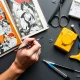 Maurice Bouchard Athens demonstrates creative career transformation through art and caregiving