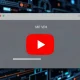 Modern YouTube to MP4 converter interface showing video download process