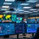 Telecom network inventory data management dashboard showing network infrastructure and performance metrics