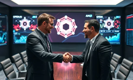 OpenAI and AMD partnership challenging Nvidia's AI chip dominance in semiconductor industry