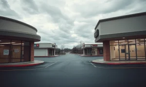 Empty storefronts demonstrate the devastating impact of retail theft on business closures