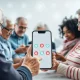 ZoraSafe app interface showing cybersecurity protection for older adults using smartphones safely