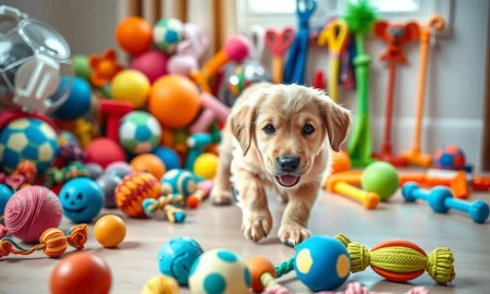Amazon's 25-piece dog toy bundle offering variety and value for pet enrichment.
