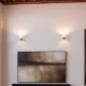 Modern battery-operated wall sconces from Amazon providing elegant home lighting without electrical wiring
