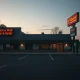 A closed bar and grill chain location highlighting restaurant industry challenges without bankruptcy.