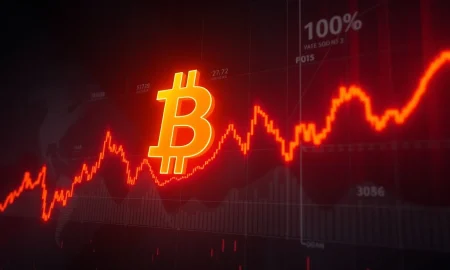 Analysis of the Bitcoin price plummeting below $87,000 on a financial chart in December 2025.