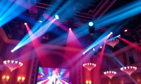 Brian Casella's Fox Haus Event Production creating immersive lighting environments for high-end events