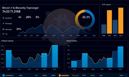 Bitcoin perpetual futures long short ratio analysis showing market sentiment data across exchanges
