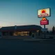 A closed burger chain franchise location representing changing restaurant industry dynamics in 2025