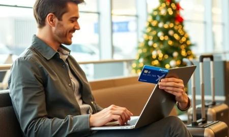 Using rewards credit cards to reduce holiday travel costs with strategic planning