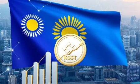 Kyrgyzstan's KGST stablecoin launches on Binance, symbolizing national digital currency innovation.