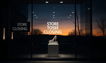 Luxury footwear brand files Chapter 11 bankruptcy due to cooling consumer demand for high-end goods.