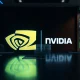 Conceptual image of Nvidia's landmark acquisition merging with AI and semiconductor technology.