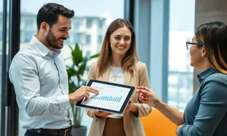 Brandon Gilkey demonstrating transparent real estate consulting with visual property analysis tools