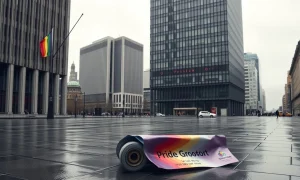 Corporate retreat from UK Pride support and DEI initiatives in 2025 shows declining sponsorship.