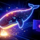 Visual metaphor for a $22 million ZEC accumulation and withdrawal from Binance by a crypto whale.