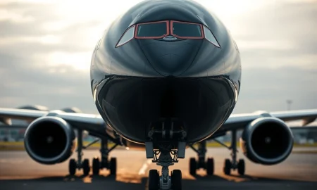 An Air New Zealand aircraft on the tarmac as analysts cut the stock's price target.