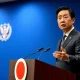 Industry Minister Akazawa discusses Japan's oil reserve strategy and energy security at press conference.