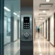 Allegion plc electronic security access system representing the company's core business as its stock enters oversold territory.