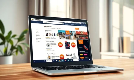Amazon Shop Direct program expansion showing third-party retailer integration on Amazon search results