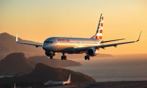 American Airlines plane landing in Venezuela as first US carrier to restore flights since 2019 shutdown