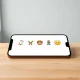 iPhone displaying new accessibility emojis in Apple's iOS 18.4 update