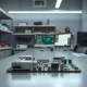 Arrow Electronics and Infineon 240W USB-C PD 3.2 reference design on laboratory workbench