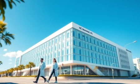 Auna S.A. AUNA modern healthcare facility representing growth and value for investors.