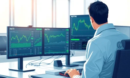 Professional trading desk analysis of AXT Inc January 2027 stock options showing premium opportunities