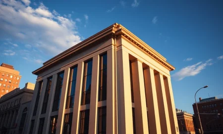 BankUnited corporate headquarters building exterior representing oversold RSI technical analysis opportunity