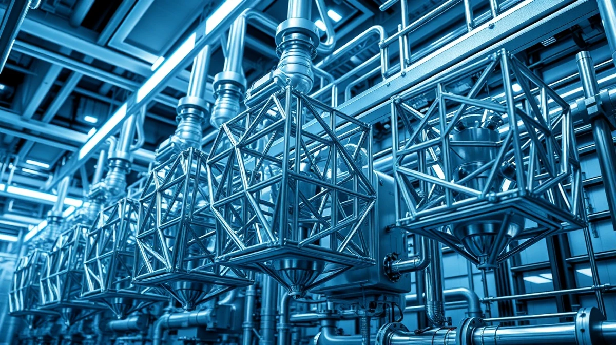 BASF's new industrial facility for 3D-printed catalysts in Ludwigshafen, Germany.